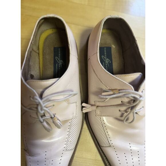 Giorgio Brutini Private Collection Pink Loafers Leather - Picture 5 of 5